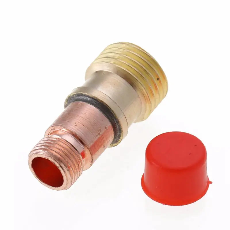 7pcs TIG Welding Torch Stubby Gas Lens #10 Heat Resistant Cup Contact Tips Kit For WP-17/WP18 WP26 Tool Parts Pyrex Glass Cup
