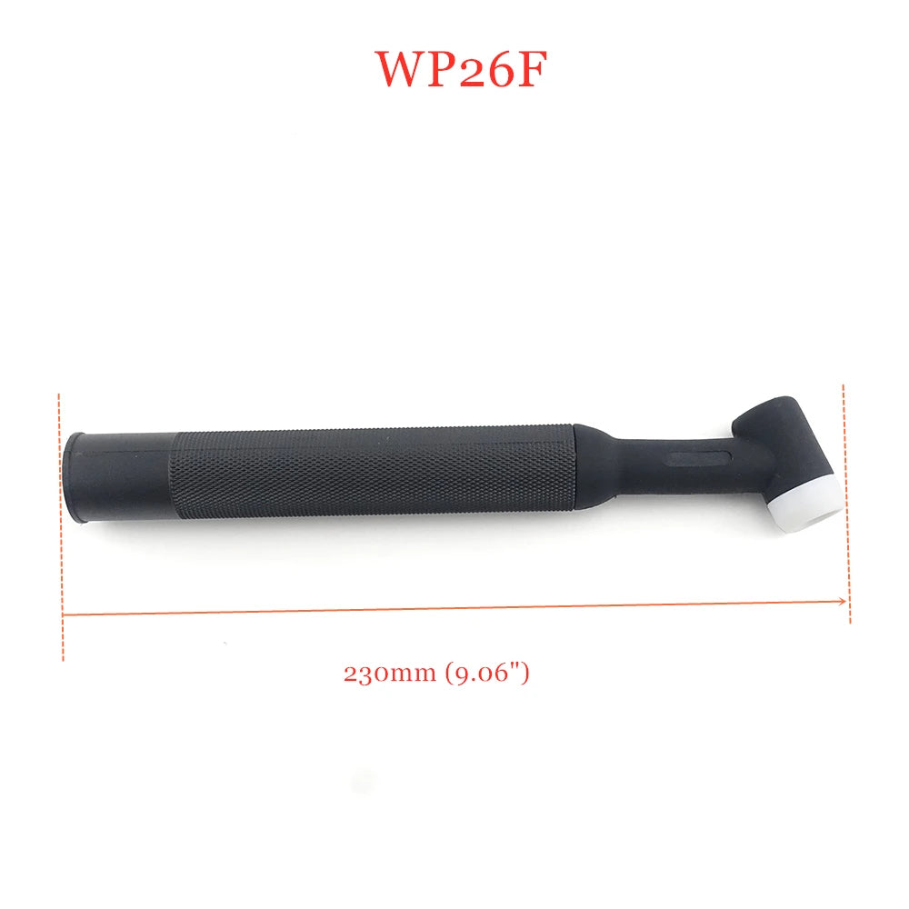 WP26-FV TIG Torch GTAW Gas Tungsten Arc Welding Torch WP26 Argon Air Cooled WP-26 Flexible Neck Gas Valve TIG Welding Torch