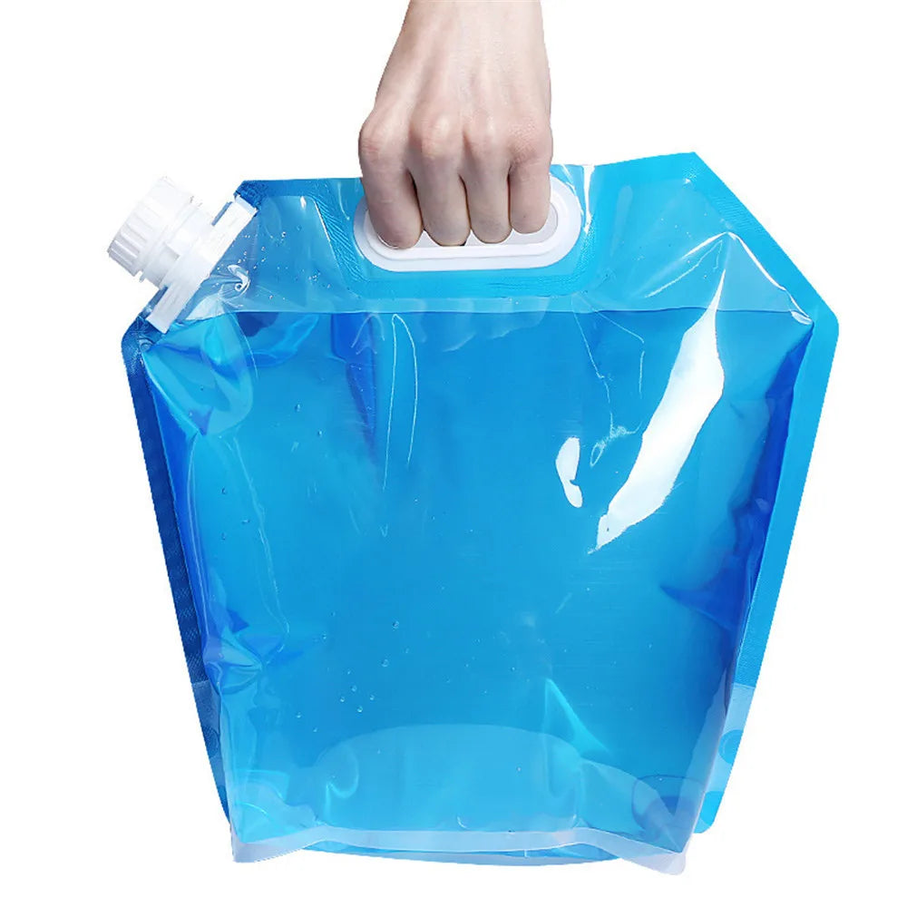 5L/10L Big Capacity Outdoor Water Bag Foldable Portable Water Container