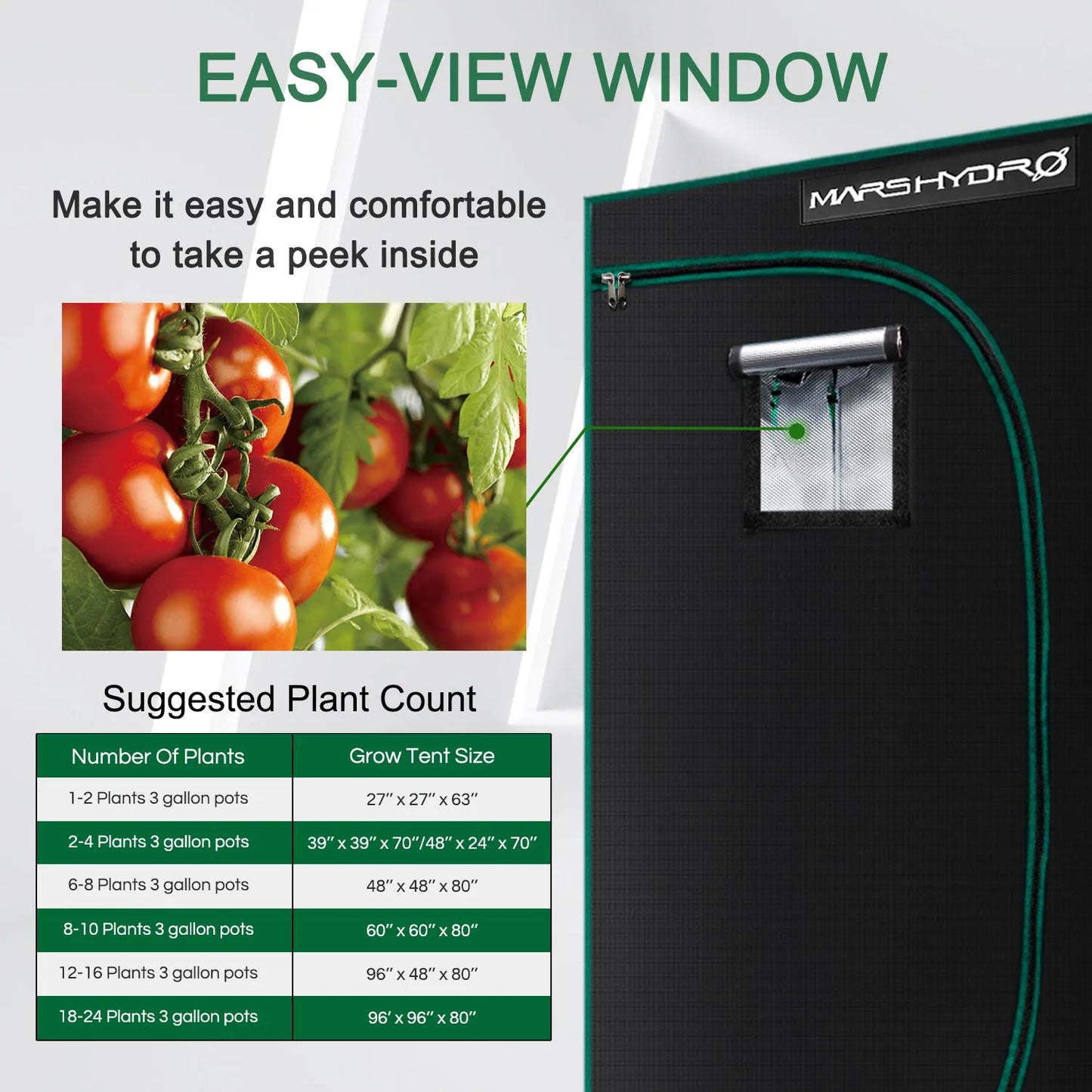 1680D Marshydro Indoor Hydroponics grow tent 240*240*200cm ,Grow kit