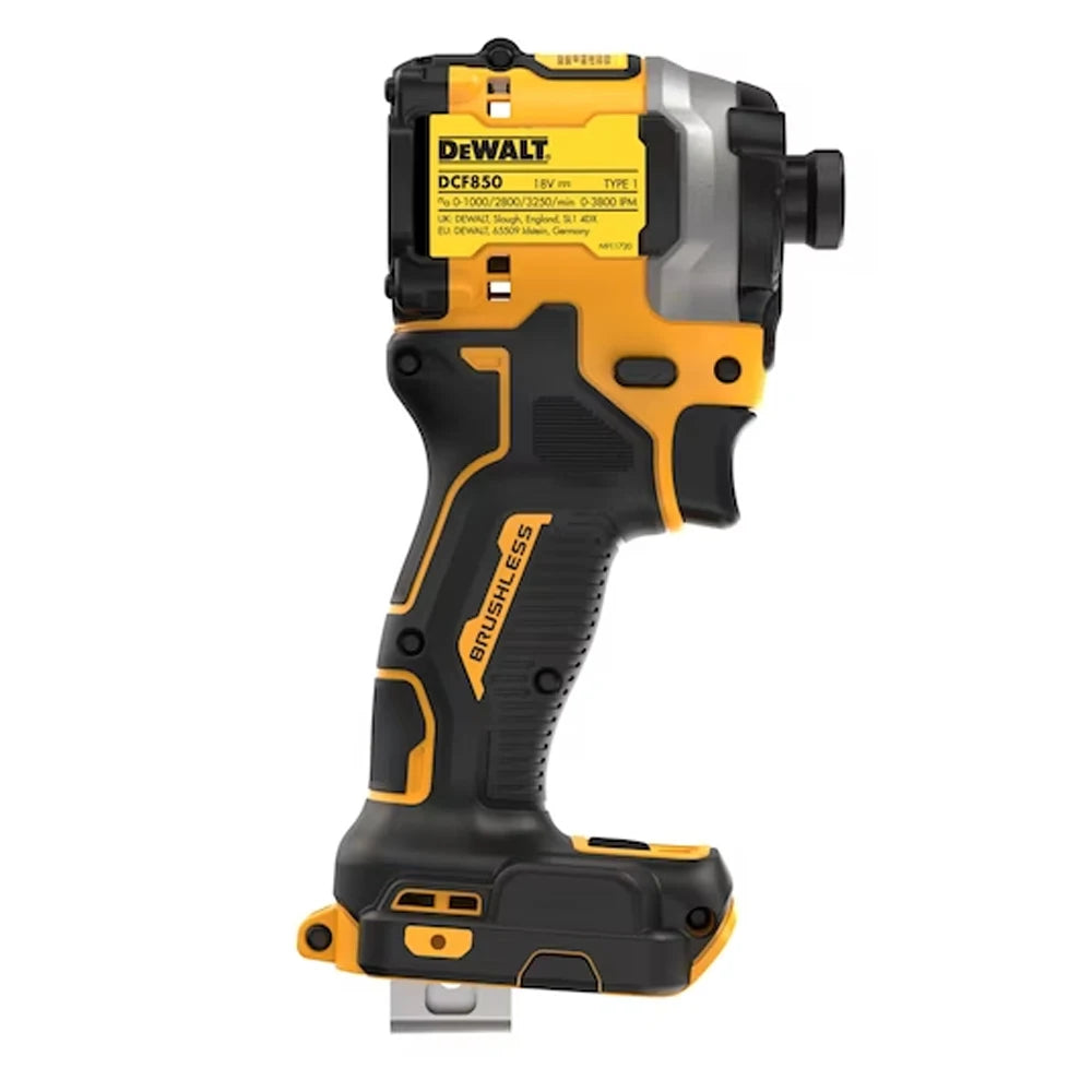 Dewalt DCF850 20V Impact Driver 3250RPM 205NM Brushless Rechargable Screwdriver Impact Drill Power Tools