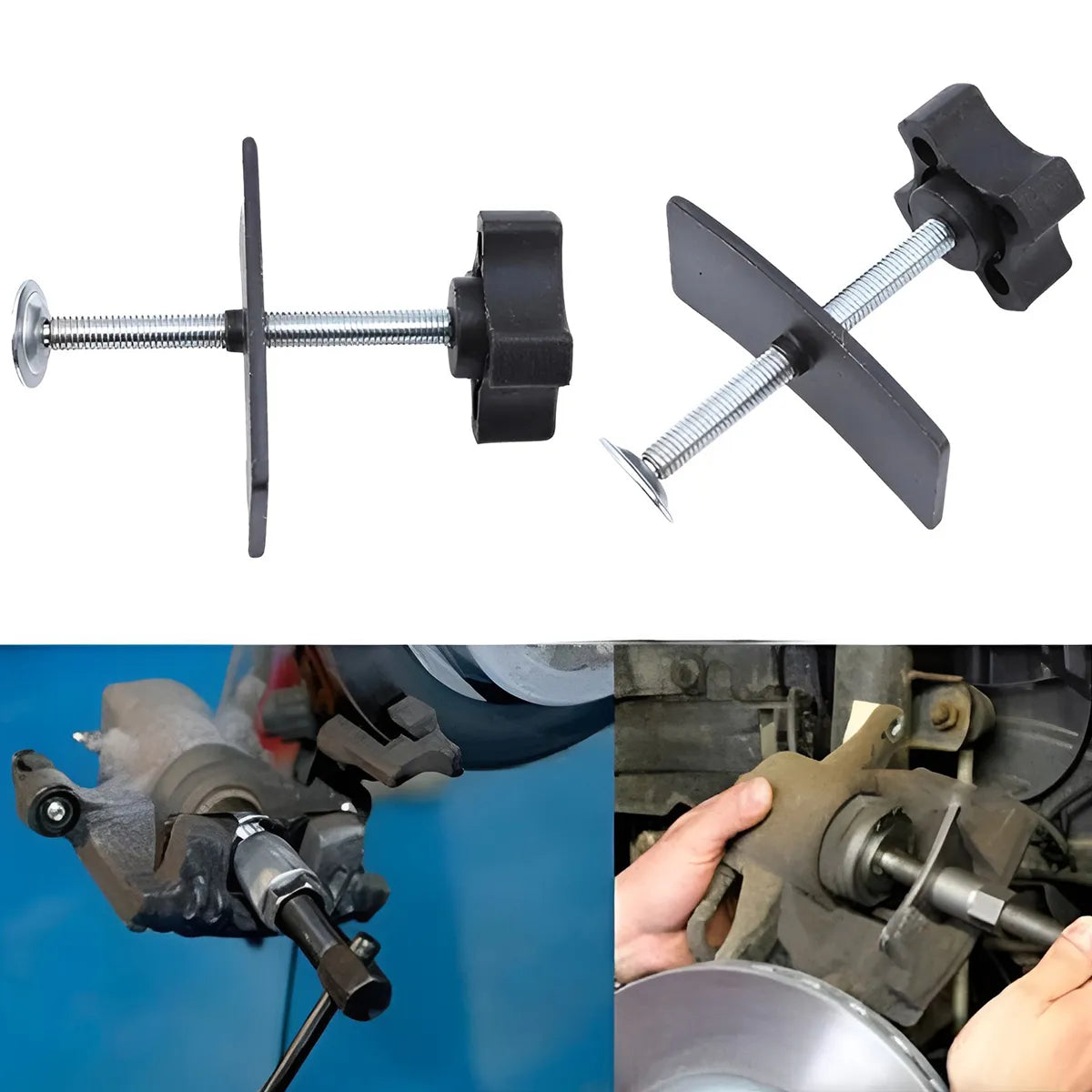 Car Disc Brake Pad Spreader Repair Tools Caliper Piston Compressor Tool Steel Press Auto Disc Brake Pads Truck Auto Accessories