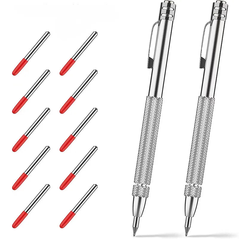 Diamond Scribing Pen Tungsten Carbide Tip Carbide Engraving Pen Tungsten Carbide Nib Stylus Pen For Glass Ceramic Metal Hand Too