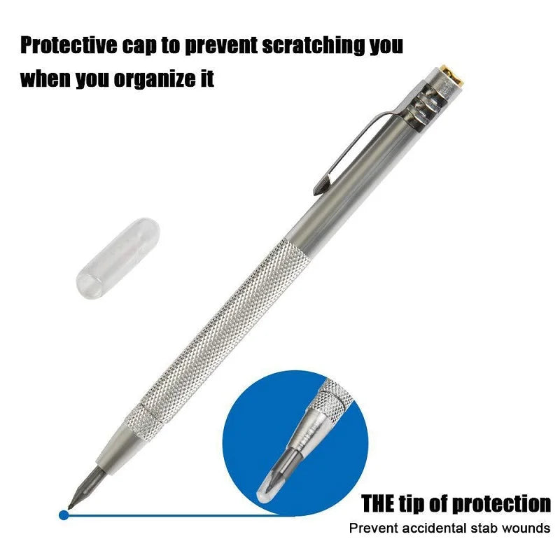 Diamond Scribing Pen Tungsten Carbide Tip Carbide Engraving Pen Tungsten Carbide Nib Stylus Pen For Glass Ceramic Metal Hand Too