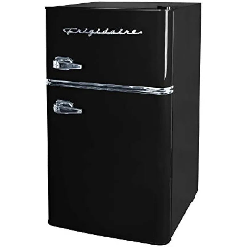 EFR840-BLACK-COM Compact Refrigerator, 3.1, Black Compact Freezer-on-Top Deep Freezer