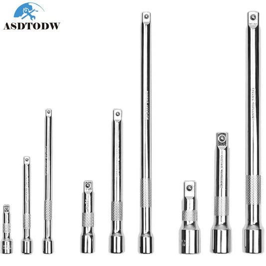 3-Piece/9-Piece Extension Bar Set 1/4", 3/8" and 1/2" Drive Socket Extensions