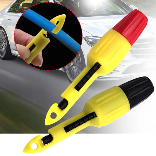 Insulation Wire Piercing Puncture Probe Test Hook Clip with 2mm/4mm Socket Automotive Car Repair