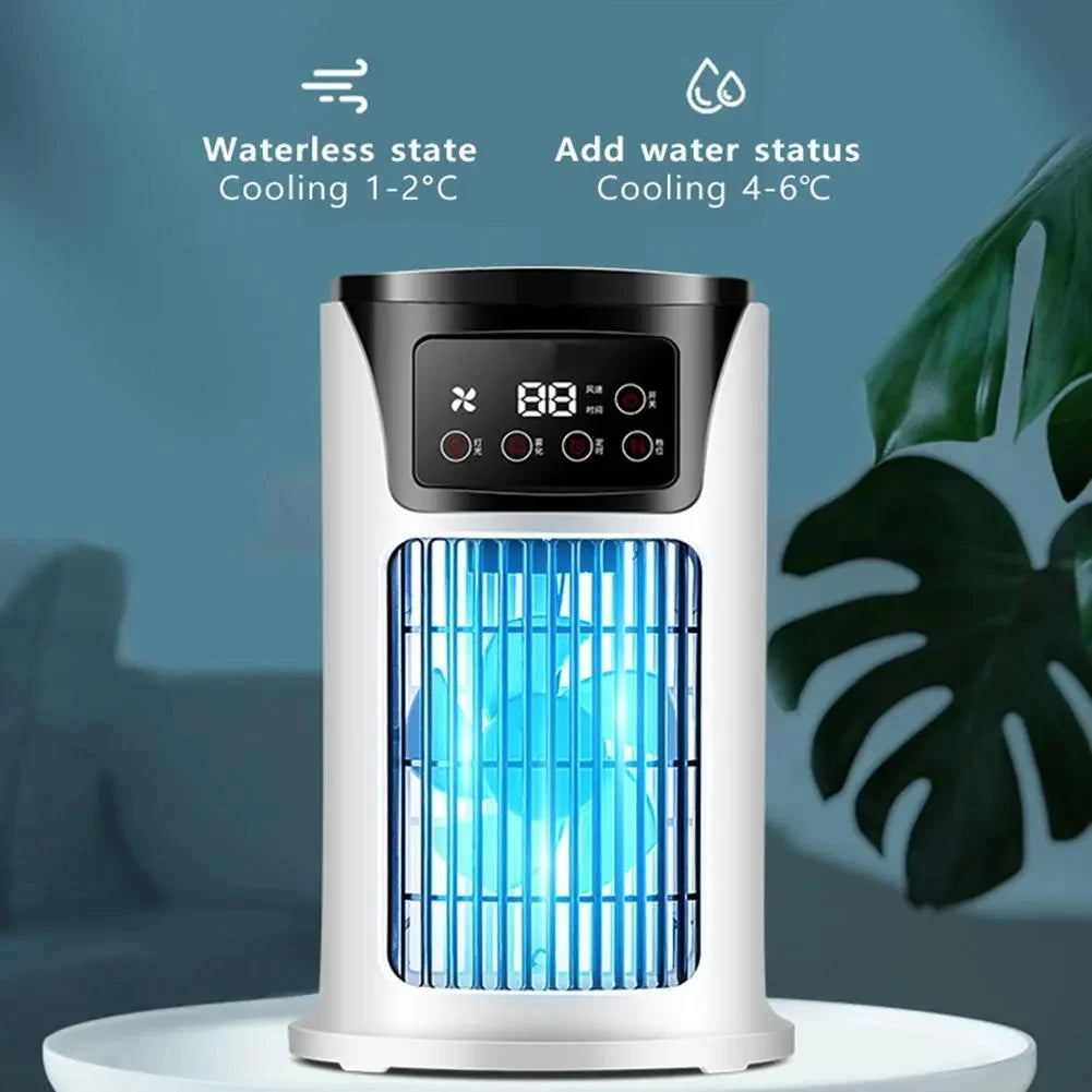 Super Cool Water Air Conditioner Fan Air Cooler Fan Water Cooling Fan Air Conditioning Room Office Mobile Home Air Conditioner